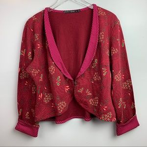 Gudrun Sjõdén Boho Springtime Cropped Blazer